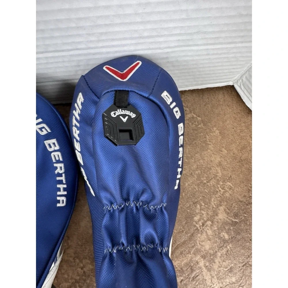 Callaway Big Bertha Reva Driver, 3 &5 Hybrid Head Covers 2 Hybrid Head